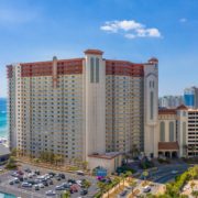 Feeling Tips'sea Panama City Beach condo rental at Shores of Panama with Gulf views and pool access