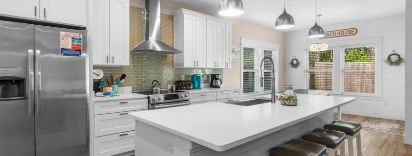 A beautiful single-family coastal home located at 228 Palm Beach Dr near 30A in Panama City Beach, Florida.