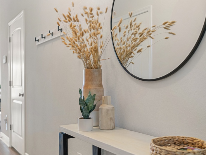 Entry way table to vacation rental